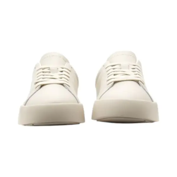 Tommy Hilfiger - Ανδρικά Sneakers Th Court Lth Detail Ess FM0FM05367-0F4 Μπεζ FM0FM05367-0F4