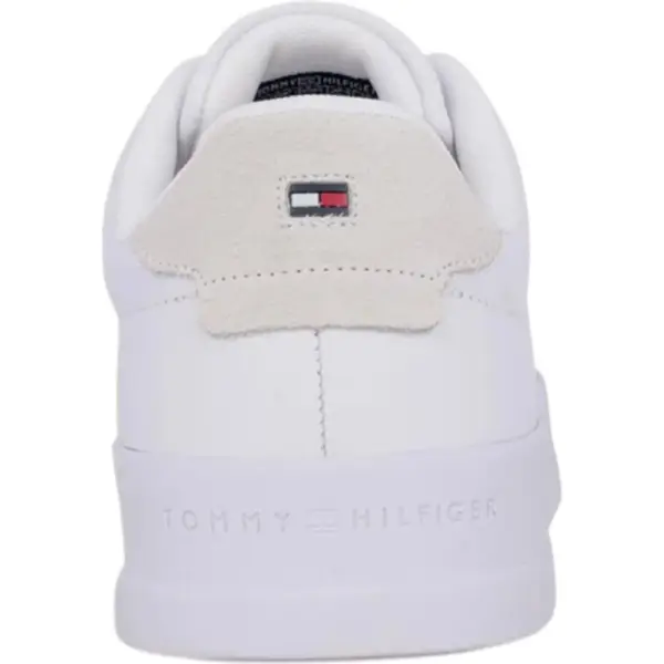 Tommy Hilfiger - Ανδρικά Sneakers Th Court Lth Detail Ess FM0FM05367-YBS Εκρού FM0FM05367-YBS