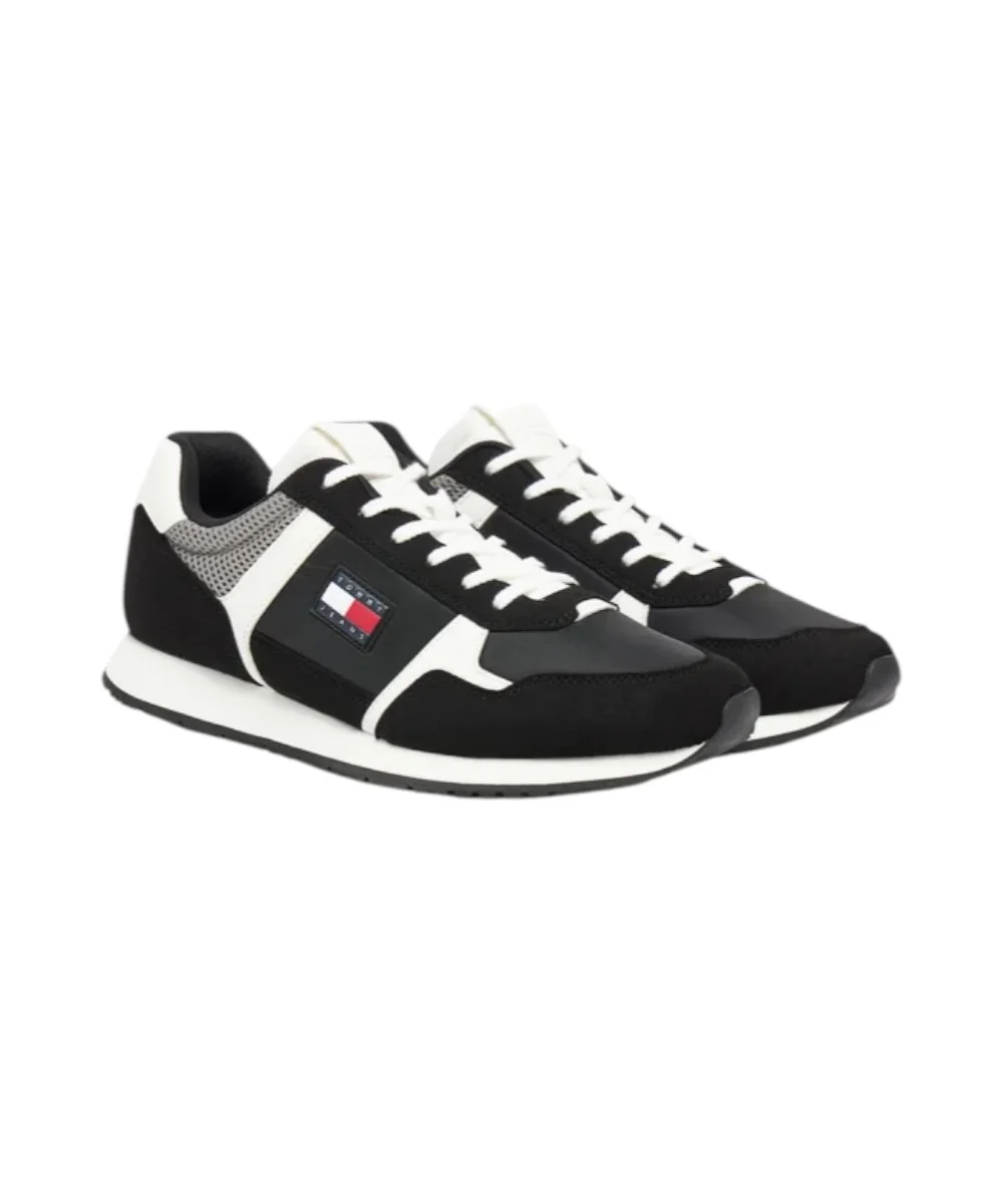 Tommy Hilfiger – Ανδρικά Sneakers Th Runner Casual EM0EM01590-BDS Μαύρο Tommy Hilfiger - Ανδρικά Sneakers Th Runner Casual EM0EM01590-BDS Μαύρο EM0EM01590-BDS