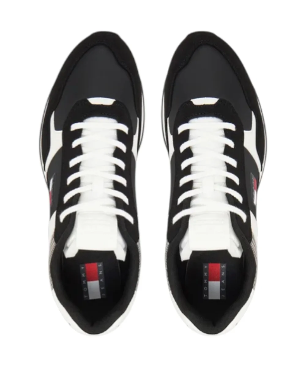 Tommy Hilfiger – Ανδρικά Sneakers Th Runner Casual EM0EM01590-BDS Μαύρο Tommy Hilfiger - Ανδρικά Sneakers Th Runner Casual EM0EM01590-BDS Μαύρο EM0EM01590-BDS