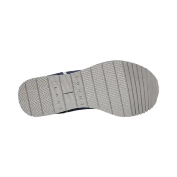Tommy Hilfiger - Ανδρικά Sneakers Th Runner Casual EM0EM01590-C1G Μπλε Σκούρο EM0EM01590-C1G