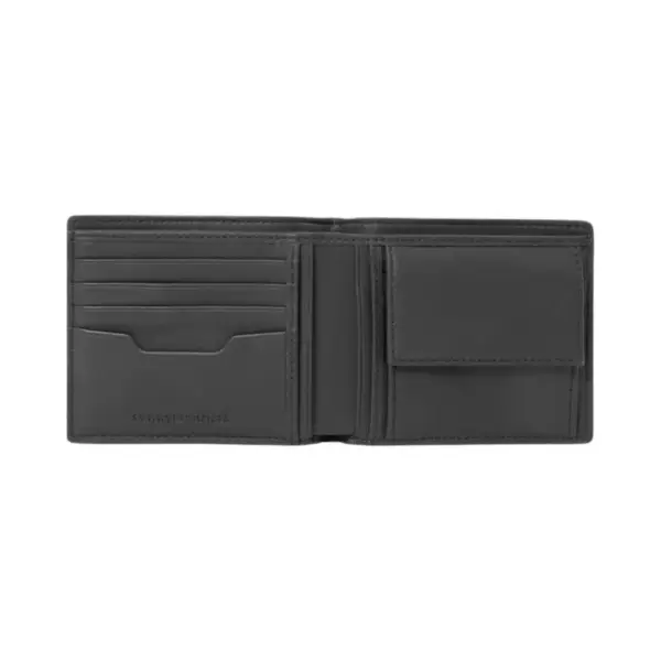 Tommy Hilfiger - Ανδρικό Δερμάτινο Πορτοφόλι Th City Bifold AM0AM10253-BDS Μαύρο AM0AM10253-BDS