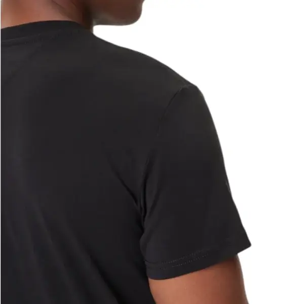 Tommy Hilfiger - Ανδρικό T-shirt Linear Chest Slim Fit DM0DM21780-BDS Μαύρο DM0DM21780-BDS