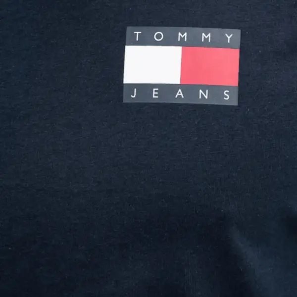 Tommy Hilfiger - Ανδρικό T-shirt Th Essential Flag Tee Regular Fit DM0DM20740-C1G Μπλε Σκούρο DM0DM20740-C1G