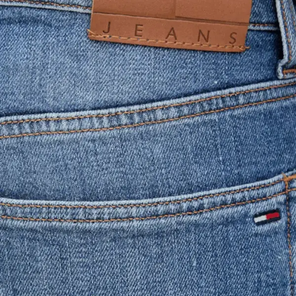 Tommy Hilfiger - Ανδρικό Παντελόνι Τζιν Ελαστικό Ryan Slim Fit DM0DM22163-1A5 Μπλε DM0DM22163-1A5