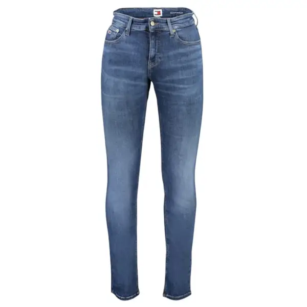 Tommy Hilfiger - Ανδρικό Παντελόνι Τζιν Ελαστικό Slim Fit DM0DM19298-1BK Μπλε DM0DM19298-1BK