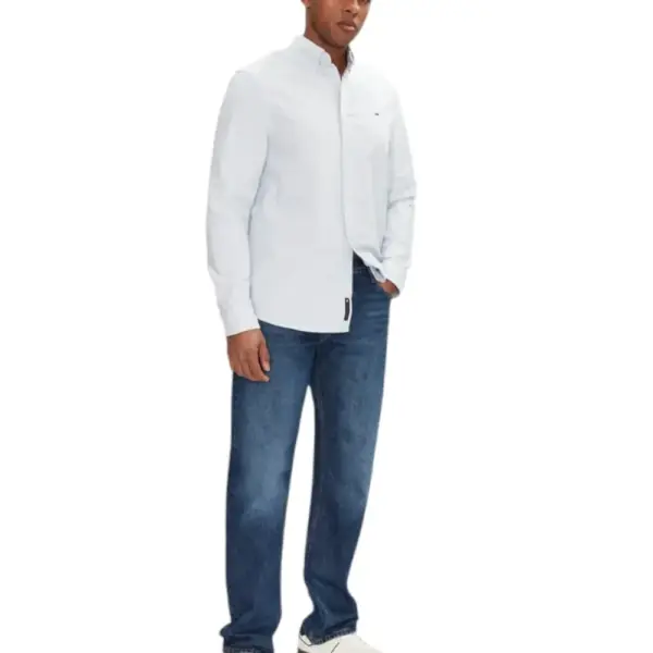 Tommy Hilfiger - Ανδρικό Πουκάμισο Oxford Shirt Regular Fit DM0DM21298-C3Q Γαλάζιο DM0DM21298-C3Q