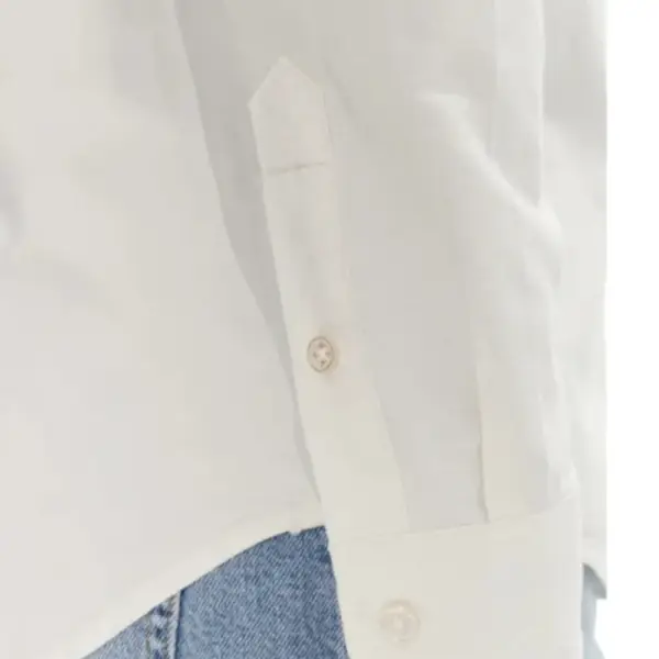 Tommy Hilfiger - Ανδρικό Πουκάμισο Oxford Shirt Regular Fit DM0DM21298-YBL Λευκό DM0DM21298-YBL