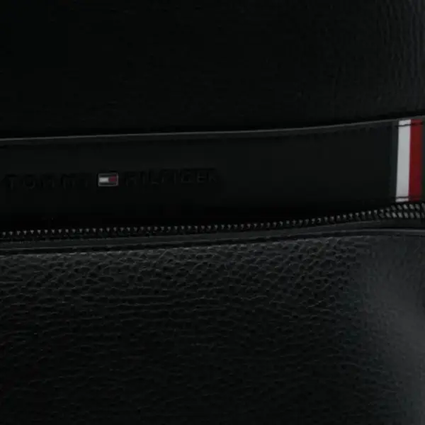 Tommy Hilfiger - Ανδρικό Σακίδιο Th Central Backpack AM0AM10275-BDS Μαύρο AM0AM10275-BDS