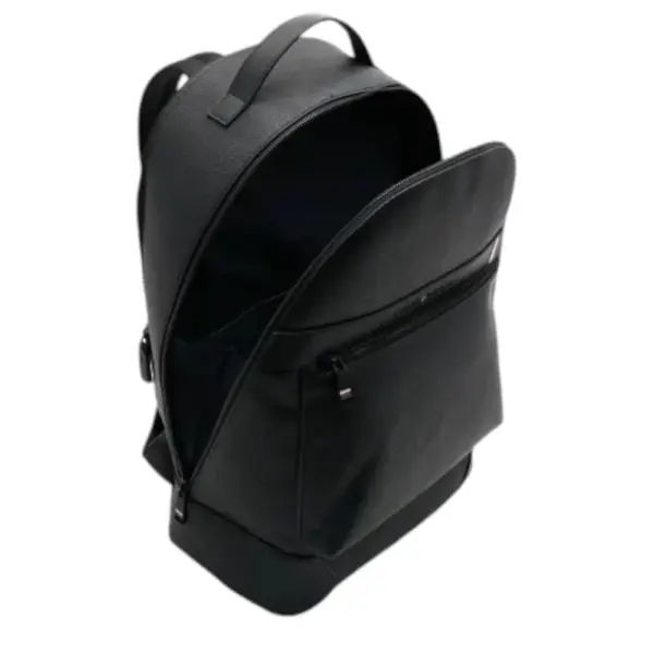 Tommy Hilfiger - Ανδρικό Σακίδιο Th Central Backpack AM0AM10275-BDS Μαύρο AM0AM10275-BDS