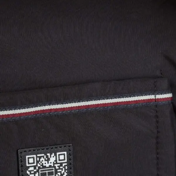 Tommy Hilfiger - Ανδρικό Σακίδιο Th Elevated Nylon Backpack AM0AM11573-BDS Μαύρο AM0AM11573-BDS