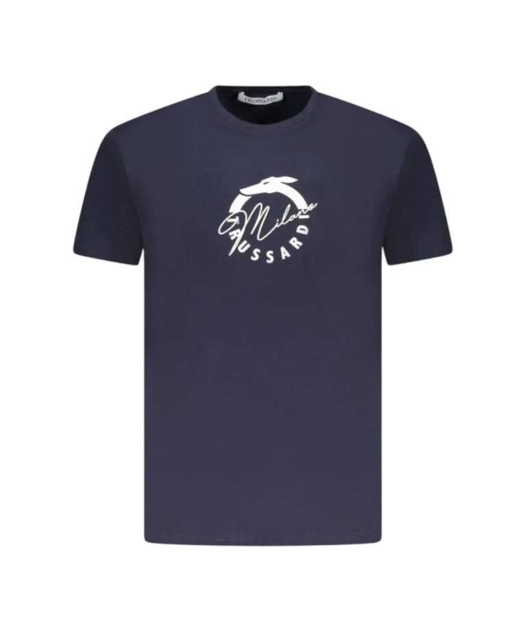 Trussardi Jeans - Ανδρικό Beachwear T-Shirt TRU25MTS01-09NAVY Μπλε Ναυτικό