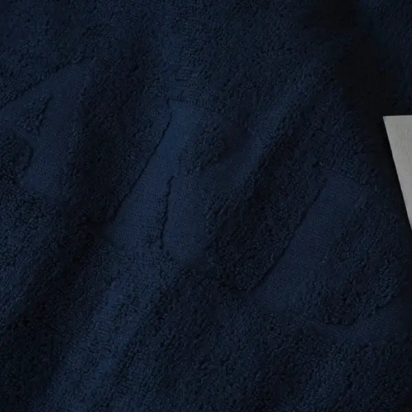 Trussardi Jeans - Πετσέτα Θαλάσσης Βαμβακερή σε Μπλε Χρώμα (88x170εκ.) TRU2MTW01-14DARKB TRU2MTW01-14DARKB