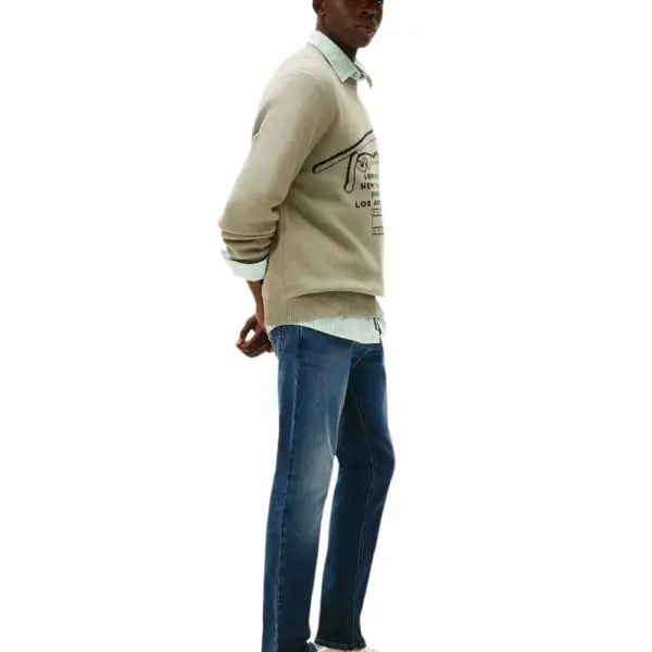 Tommy Hilfiger - Ανδρικό Παντελόνι Τζιν Austin Slim Tapered Fit DM0DM22247-1BK Μπλε Σκούρο DM0DM22247-1BK