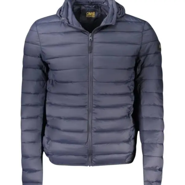 Cavalli Class - Ανδρικό Χειμερινό Μπουφάν TXT40TSB049-04926 Μπλε Σκούρο TXT40TSB049-04926