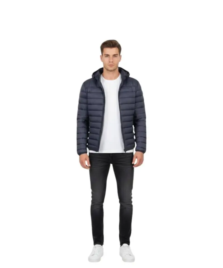 Cavalli Class - Ανδρικό Χειμερινό Μπουφάν TXT40TSB049-04926 Μπλε Σκούρο