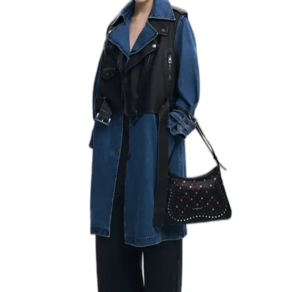 Desigual - Γυναικεία Τσάντα Ώμου Bag Yankee Manaos 25WAXP38-2000 Μαύρο 25WAXP38-2000