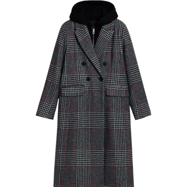 Desigual - Γυναικείο Παλτό Capucha Regular Fit 25WWEW13-2007 Γκρι 25WWEW13-2007