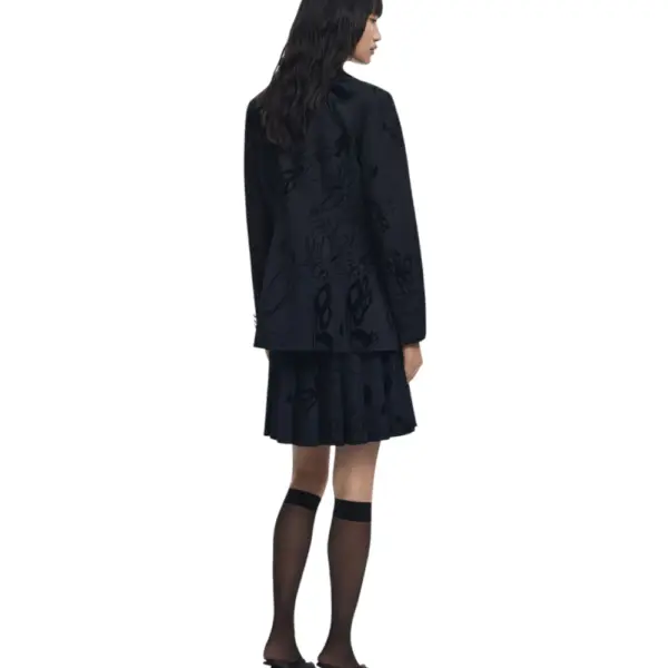 Desigual - Γυναικείο Σακάκι Flockarty Regular Fit 25WWEW19-2000 Μαύρο 25WWEW19-2000