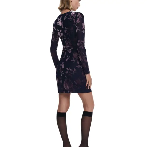 Desigual - Γυναικείο Φόρεμα Medora Slim Fit 25WWVK27-3004 Μπλε Σκούρο 25WWVK27-3004