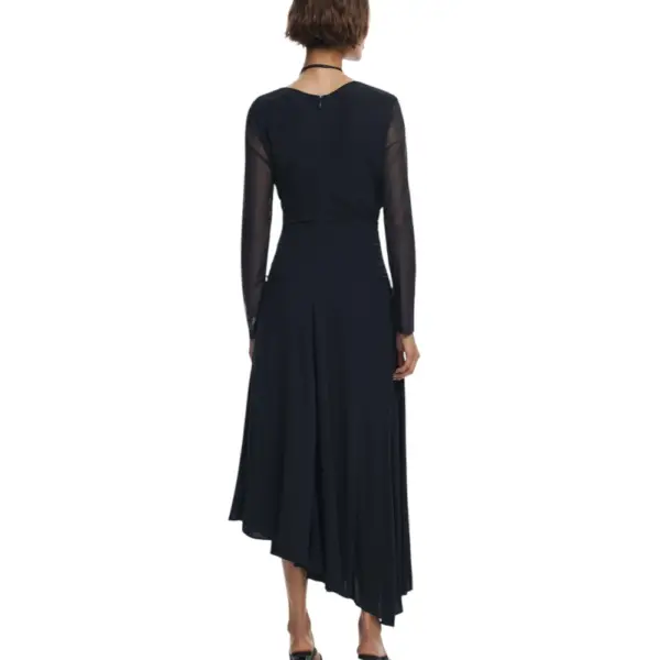 Desigual - Γυναικείο Φόρεμα Posinew Slim Fit 25WWVW26-2000 Μαύρο 25WWVW26-2000
