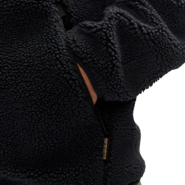 Napapijri - Ανδρική Ζακέτα Fleece T-Tynik fz Regular Fit NP0A4IA9-176 Μπλε Σκούρο NP0A4IA9176