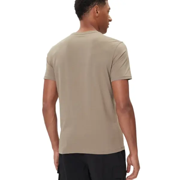 Napapijri - Ανδρικό T-shirt Salis Ss Sum Regular Fit NP0A4H8D-N1T Χακί NP0A4H8DN1T