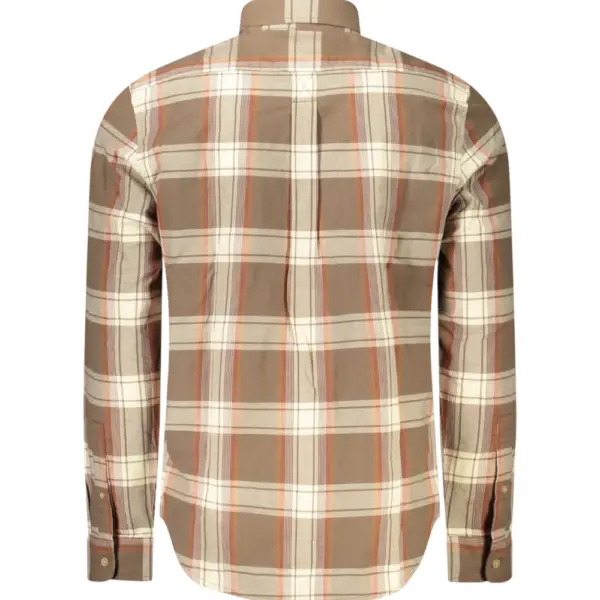 Timberland - Ανδρικό Πουκάμισο Herringbone Flannel Check Shirt TB0A42Y1-BK2 Καφέ TB0A42Y1BK2