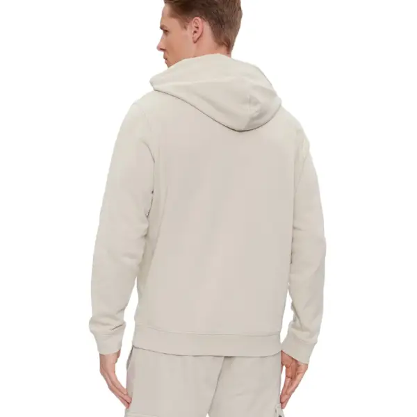 Hugo Boss - Ανδρικό Φούτερ Με Κουκούλα Wetalk 50509314-271 Μπεζ 50509314-271