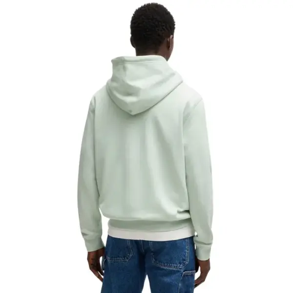 Hugo Boss - Ανδρικό Φούτερ Με Κουκούλα Wetalk 50509314-474 Πράσινο Ανοιχτό 50509314-474