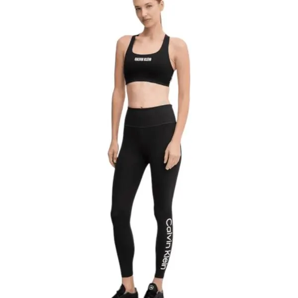 Calvin Klein - Γυναικείο Κολάν Ψηλόμεσο Προπόνησης LVGWS5L613-UB1 Μαύρο LVGWS5L613-UB1