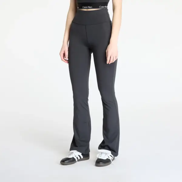Calvin Klein - Γυναικείο Μακρύ Κολάν Flared Gym Leggings LVGWS5L611-UB1 Μαύρο LVGWS5L611-UB1