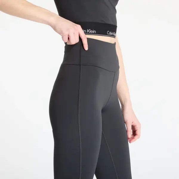 Calvin Klein - Γυναικείο Μακρύ Κολάν Flared Gym Leggings LVGWS5L611-UB1 Μαύρο LVGWS5L611-UB1