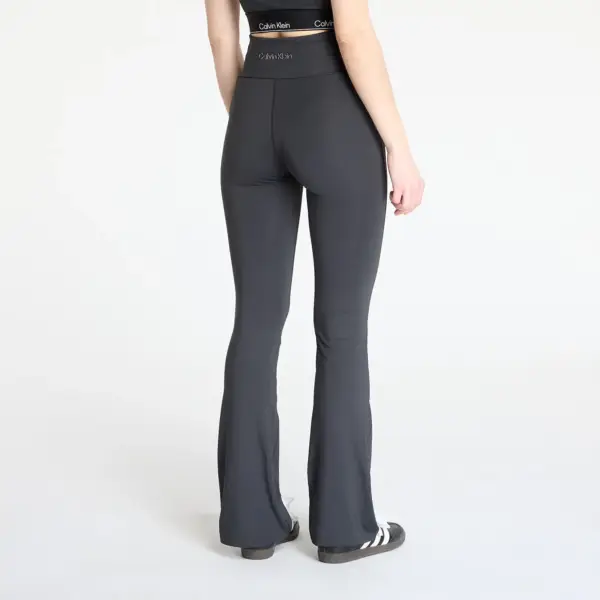 Calvin Klein - Γυναικείο Μακρύ Κολάν Flared Gym Leggings LVGWS5L611-UB1 Μαύρο LVGWS5L611-UB1