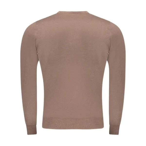 Cavalli Class - Ανδρικό Πουλόβερ Crewneck TXM60AMAC01-03500 Καφέ TXM60AMAC01-03500