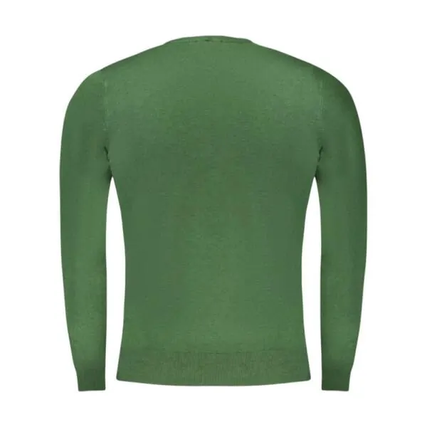 Cavalli Class - Ανδρικό Πουλόβερ Crewneck TXM60AMAC01-04000 Πράσινο TXM60AMAC01-04000
