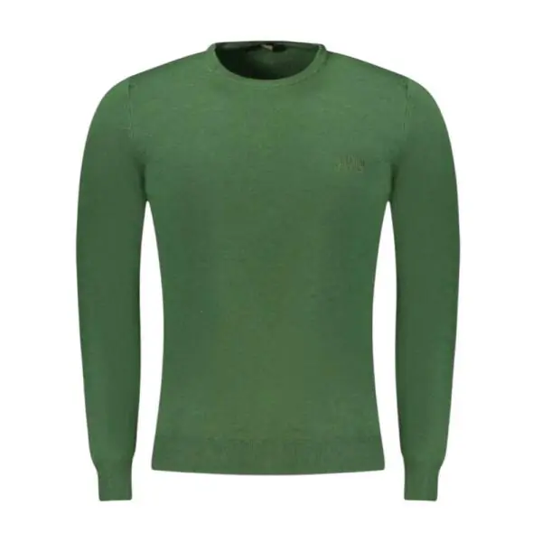Cavalli Class - Ανδρικό Πουλόβερ Crewneck TXM60AMAC01-04000 Πράσινο TXM60AMAC01-04000