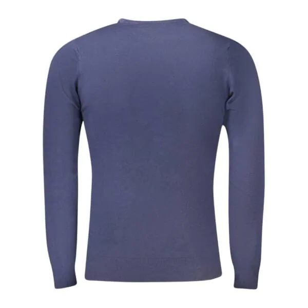 Cavalli Class - Ανδρικό Πουλόβερ Crewneck TXM60AMAC01-04926 Μπλε TXM60AMAC01-04926