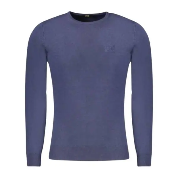 Cavalli Class - Ανδρικό Πουλόβερ Crewneck TXM60AMAC01-04926 Μπλε TXM60AMAC01-04926