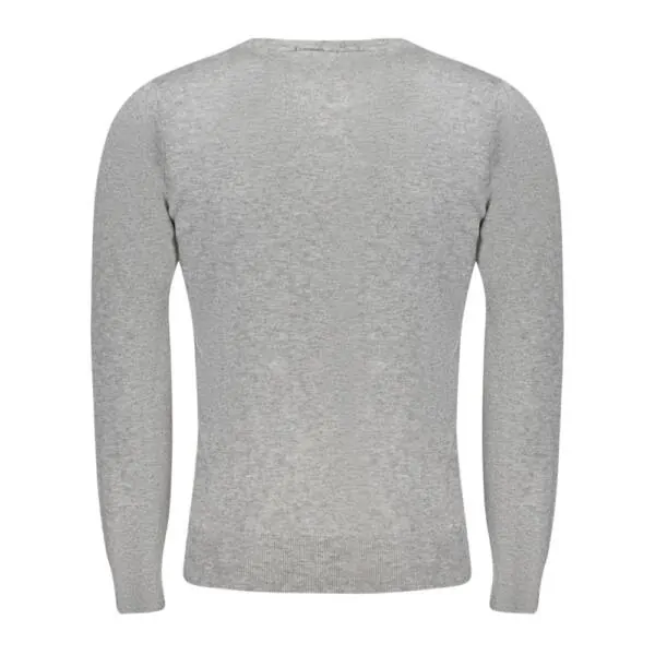 Cavalli Class - Ανδρικό Πουλόβερ Crewneck TXM60AMAC01-05001 Γκρι TXM60AMAC01-05001