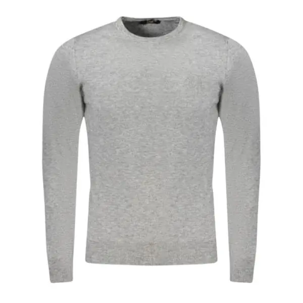 Cavalli Class - Ανδρικό Πουλόβερ Crewneck TXM60AMAC01-05001 Γκρι TXM60AMAC01-05001