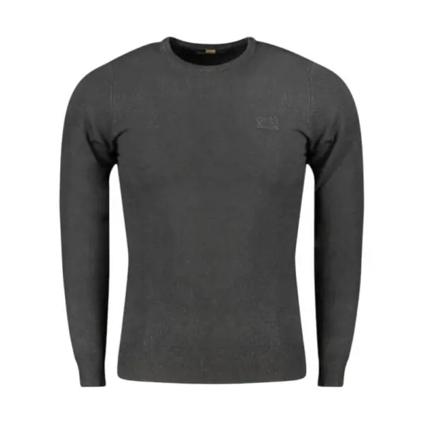 Cavalli Class - Ανδρικό Πουλόβερ Crewneck TXM60AMAC01-0551 Μαύρο TXM60AMAC01-0551