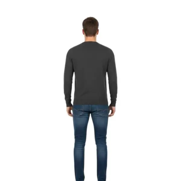 Cavalli Class - Ανδρικό Πουλόβερ Crewneck TXM60AMAC01-0551 Μαύρο TXM60AMAC01-0551