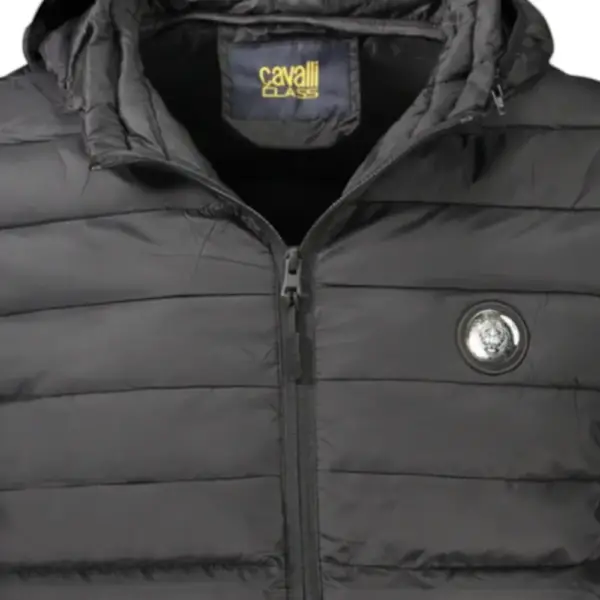 Cavalli Class - Ανδρικό Χειμερινό Μπουφάν TXT40QSB049-05051 Μαύρο TXT40QSB049-05051