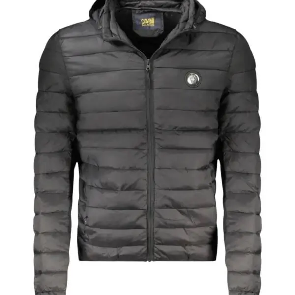 Cavalli Class - Ανδρικό Χειμερινό Μπουφάν TXT40QSB049-05051 Μαύρο TXT40QSB049-05051