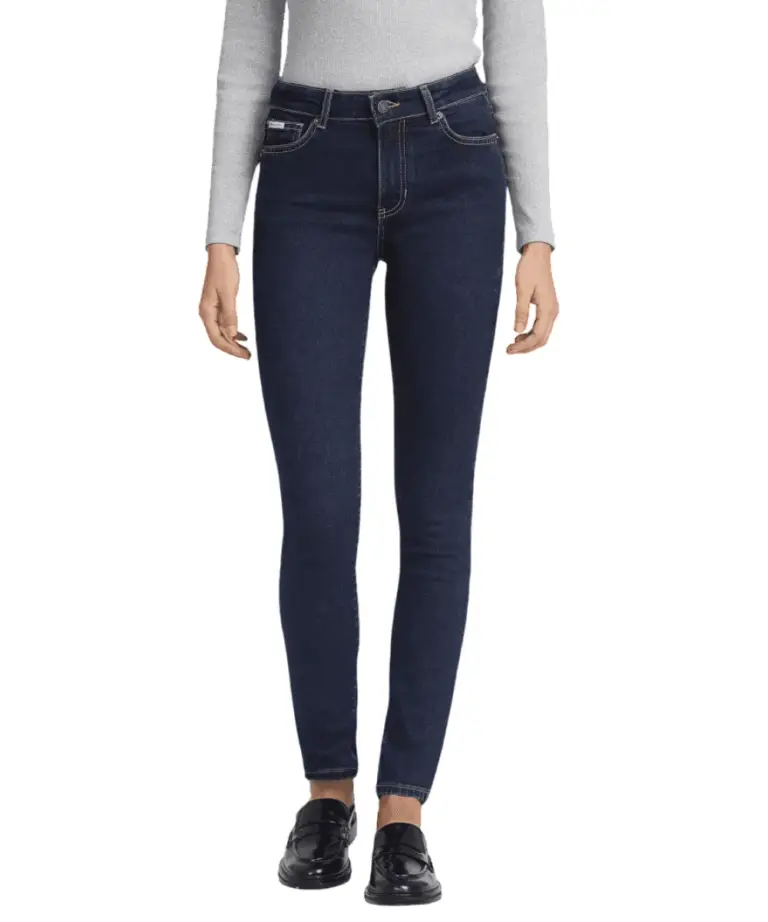 Guess - Γυναικείο Παντελόνι Τζιν G05 Slim Fit W4BA92D5CB4-D4IR Μπλε Σκούρο