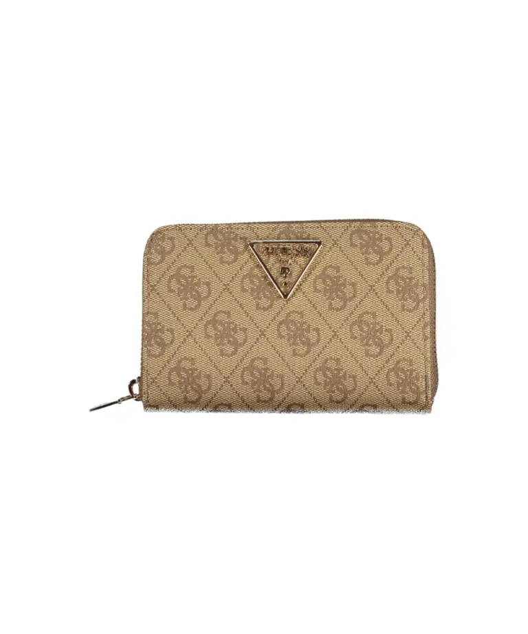 Guess - Γυναικείο Πορτοφόλι Laurel II Med Zip-Around SWSG7459140-LATT Μπεζ