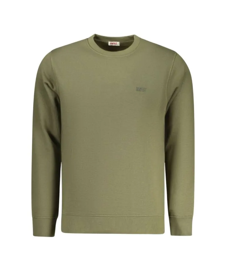 Rifle Jeans - Ανδρική Μπλούζα Φούτερ Regular Fit RFF016-ARMY Χακί
