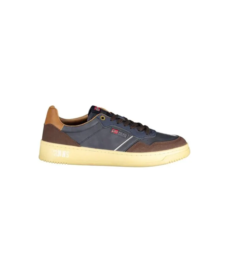 Norway Nautical School - Ανδρικά Sneakers 851062-DEEPBR Μπλε Σκούρο