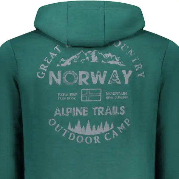 Norway Nautical School - Ανδρική Ζακέτα Φούτερ 859462-ALPINE Πράσινο 859462-ALPINE